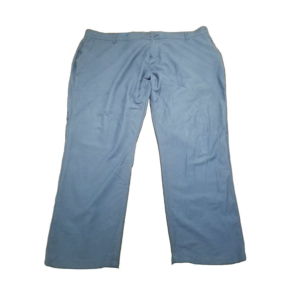 Mugsy Bennies Pants Men's Size 42x30 Blue Stretch Performance Chino (43x29.5)